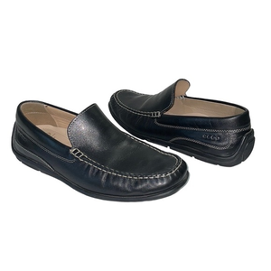 Ecco Classic moccasins. Men’s Size 41. Black leather slip on loafers.‎ EUC